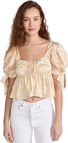 WAYF Women's Terry Top | Amazon (US)