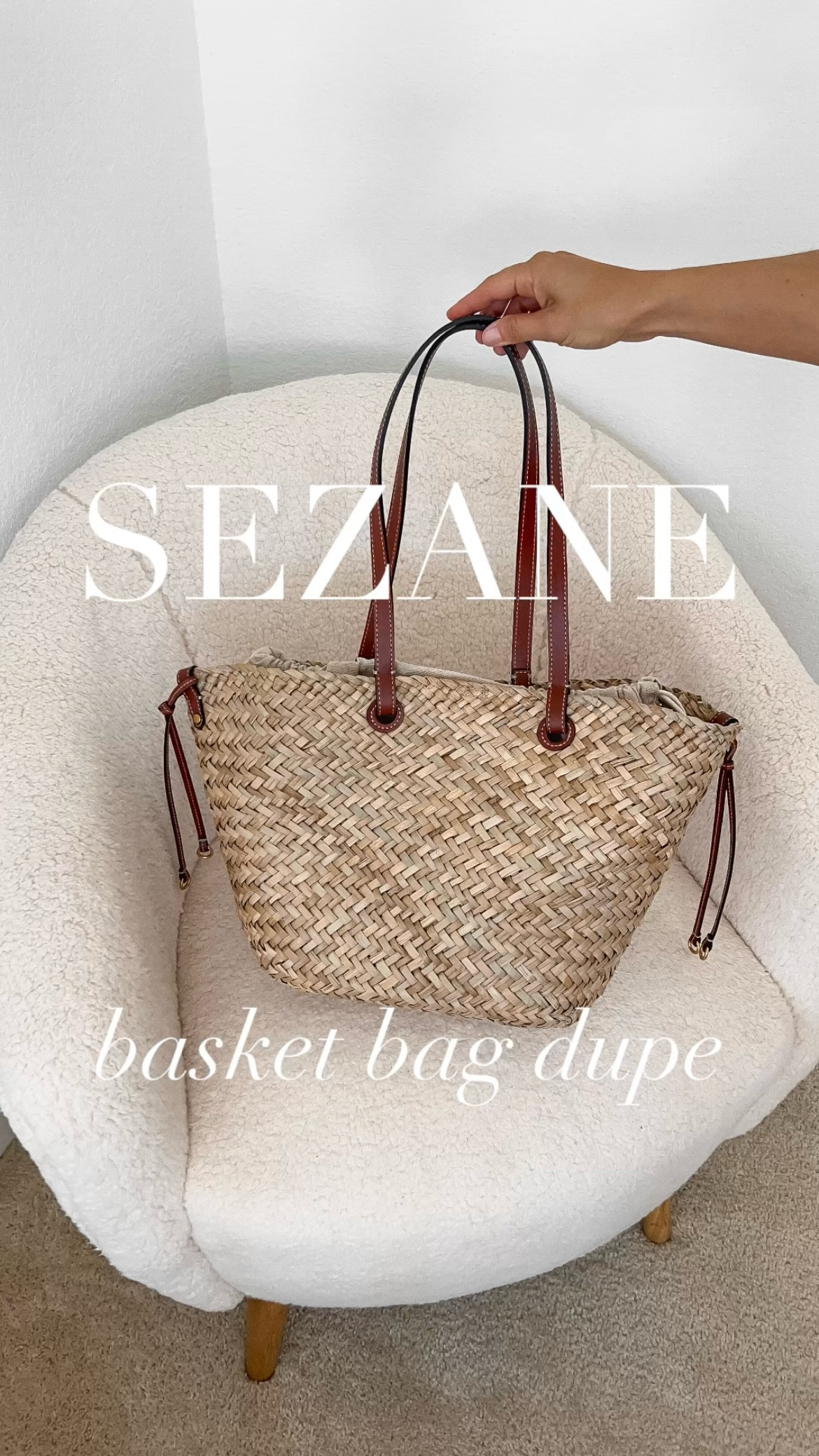 This Sezane Basket Bag dupe is under $100! Linked more Sezane dupes, lookalikes, & alternatives ! | sezane dupe, sezane dupes, sezane justine raffia, sezane justine bag, sezane justine basket bag, summer bag, summer bags, summer totes, raffia bag, straw bag, basket bag, beach bag, tote bag, affordable bags, Amazon fashion, Amazon finds, found it on Amazon, Amazon bags, Mango

#LTKFindsUnder100 #LTKItBag #LTKSaleAlert