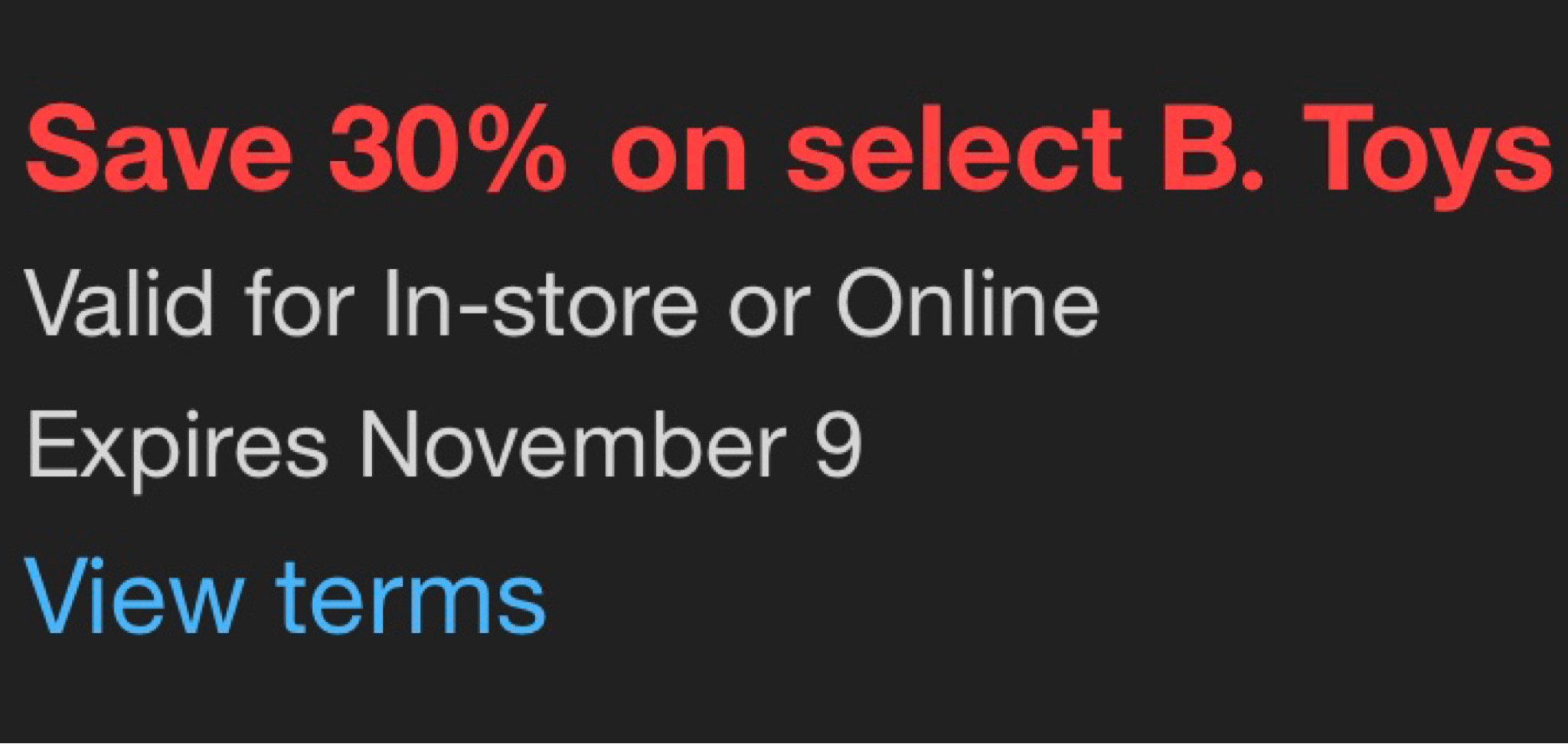 30% off B. toys at Target!

#LTKSaleAlert #LTKCyberWeek #LTKKids