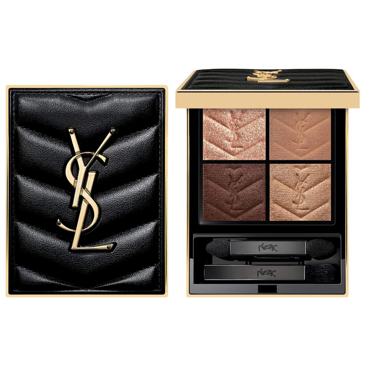 Yves Saint Laurent Couture Mini Clutch Eyeshadow Palette 710 Over Brun 0.17 oz / 5 g | Sephora (US)