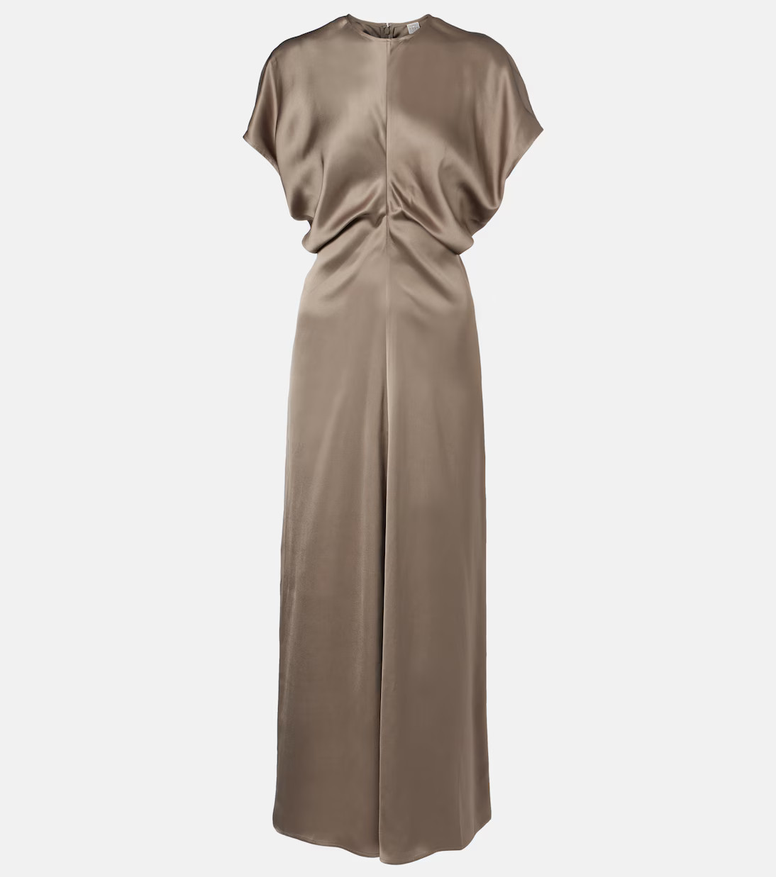 Draped satin maxi dress | Mytheresa (INTL)