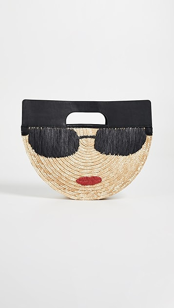 Donna Stace Face Half Circle Bag | Shopbop