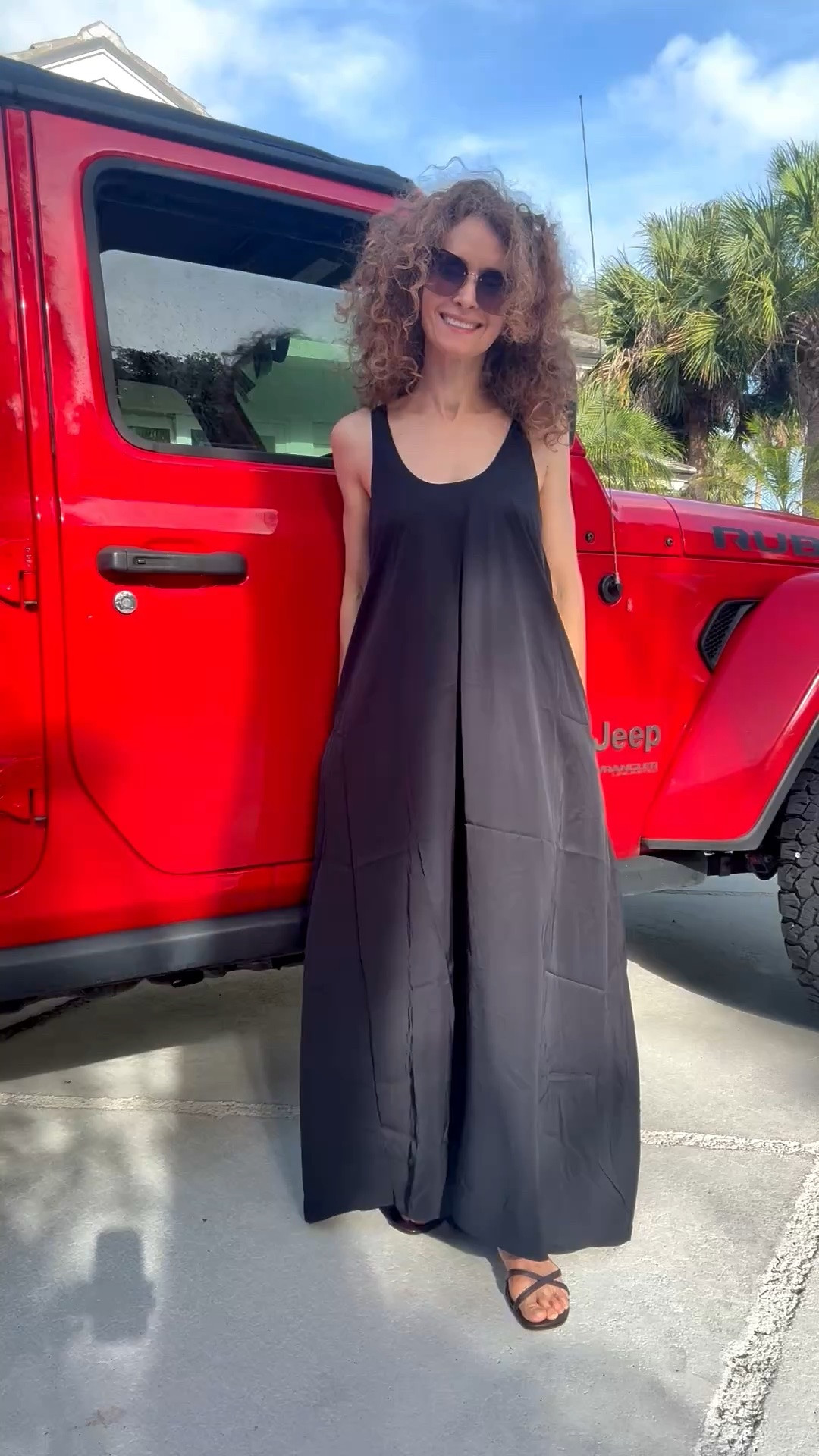 Looking for a flowy summer dress?
You will like this one. Reposting because you asked many questions.
Not see through at all. I did have to iron it when I received it. It’s dark navy almost black.
Keep asking :)
#europeaninnewyork

#LTKSeasonal