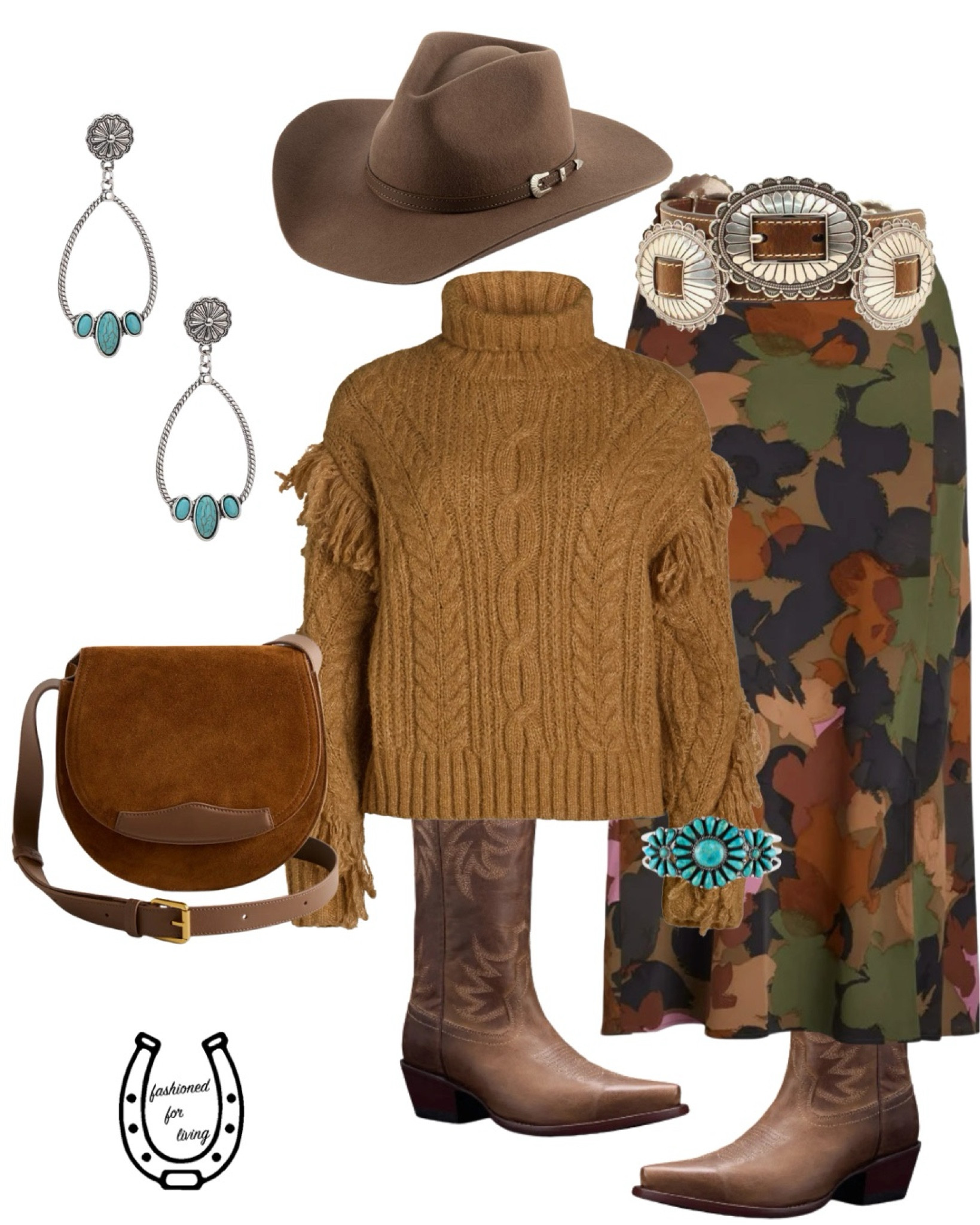 Western chic outfit


🔍western skirt outfit. Fringe sweater outfit. Western boots outfit. Western outfit. Suede crossbody bag. Western belt. Western hat. 

#LTKStyleTip #LTKWorkwear #LTKFindsUnder50