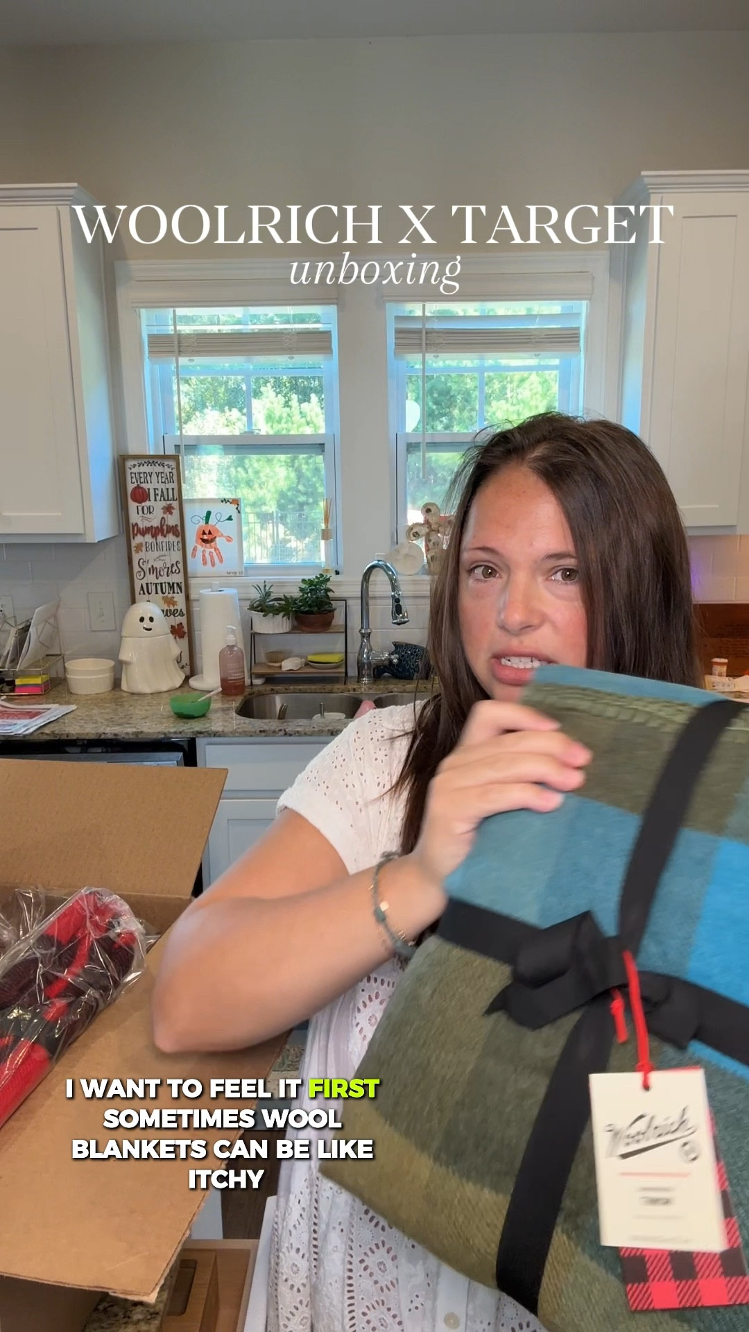 I’m such a sucker for a good blanket… I couldn’t wait to feel these Woolrich x Target plaid blankets. I don’t have a Target close to me, so I ordered them online. Shockingly, they’re not sold out yet!! 

Which color do you like best?? Order yours here via this link, so I can keep!! 😅😍 

Winter living room, home aesthetic, Christmas home decor, fall style, SAHM 

#LTKSeasonal #LTKHome #LTKFindsUnder50