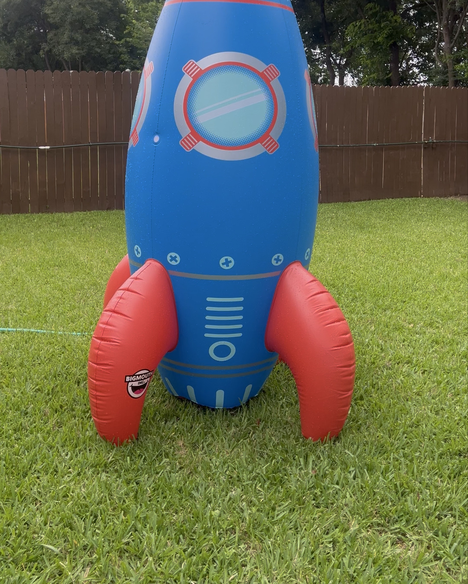 Giant 7ft water rocket 🚀 

#LTKSwim #LTKSummerEdit #LTKKids