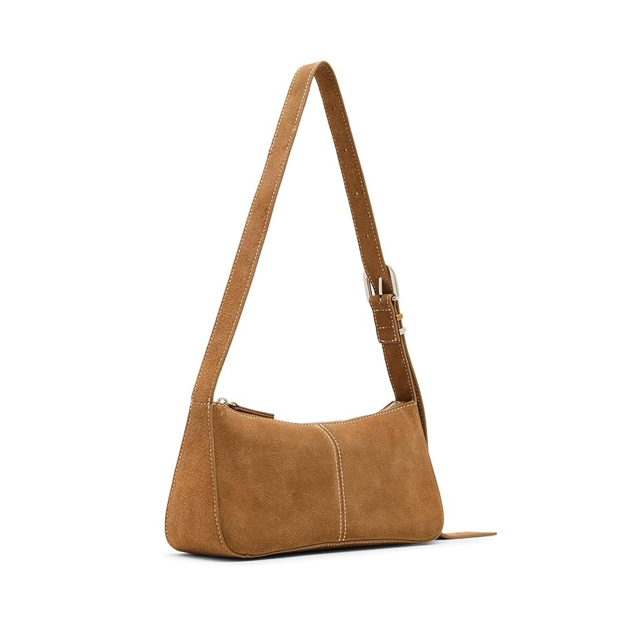 Steve Madden Tanzie Faux Suede Shoulder, Tan | Amazon (US)