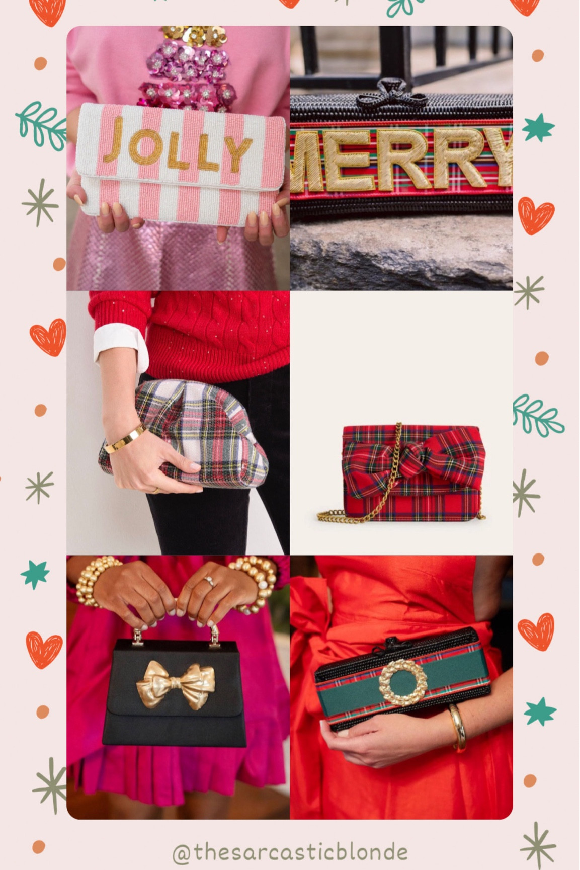 holiday bag / Christmas purse clutch 

#LTKHoliday #LTKFindsUnder100 #LTKParties