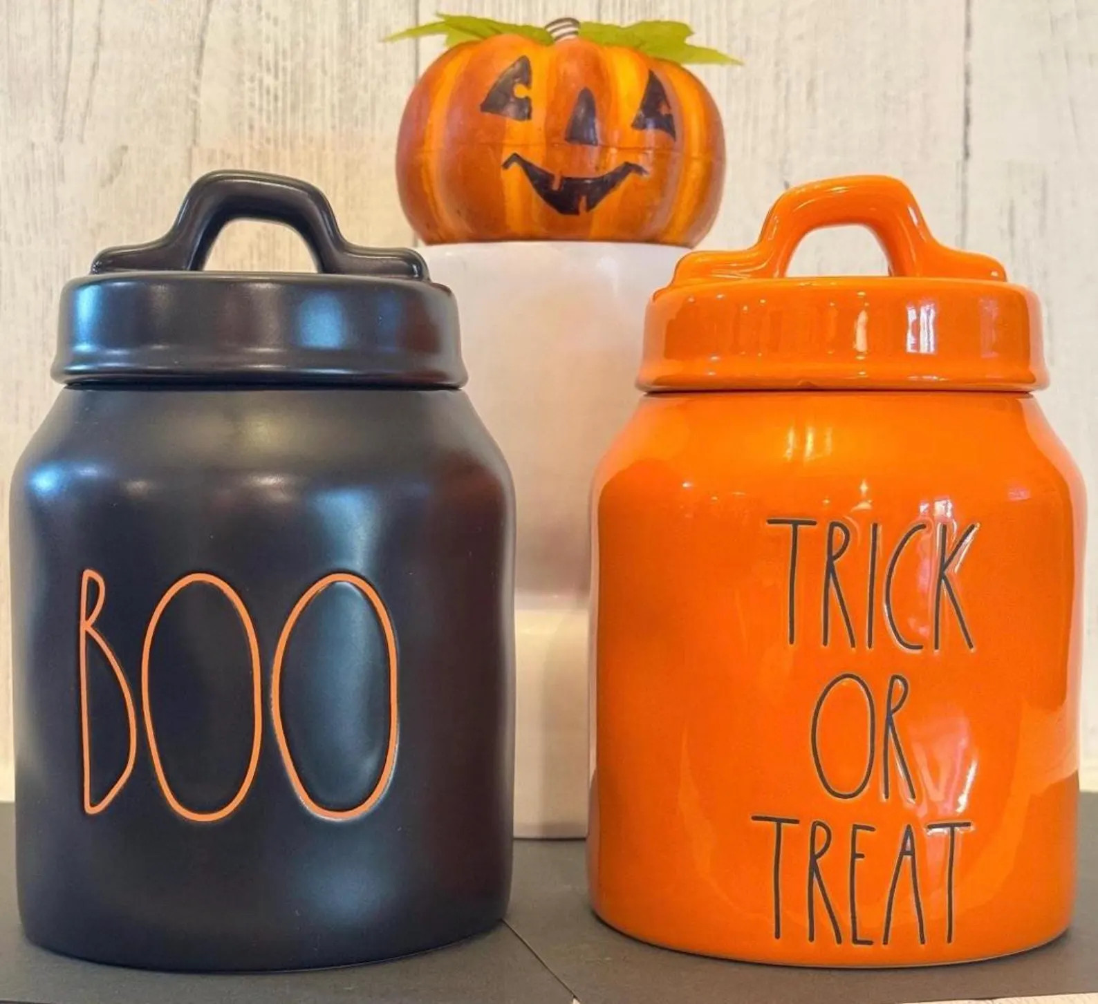 Rae Dunn Halloween Canisters - Etsy | Etsy (US)
