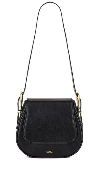 the Elias Saddle Bag in Black | Revolve Clothing (Global)