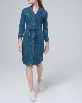 Everyday Soft Denim™ Dress | White House Black Market