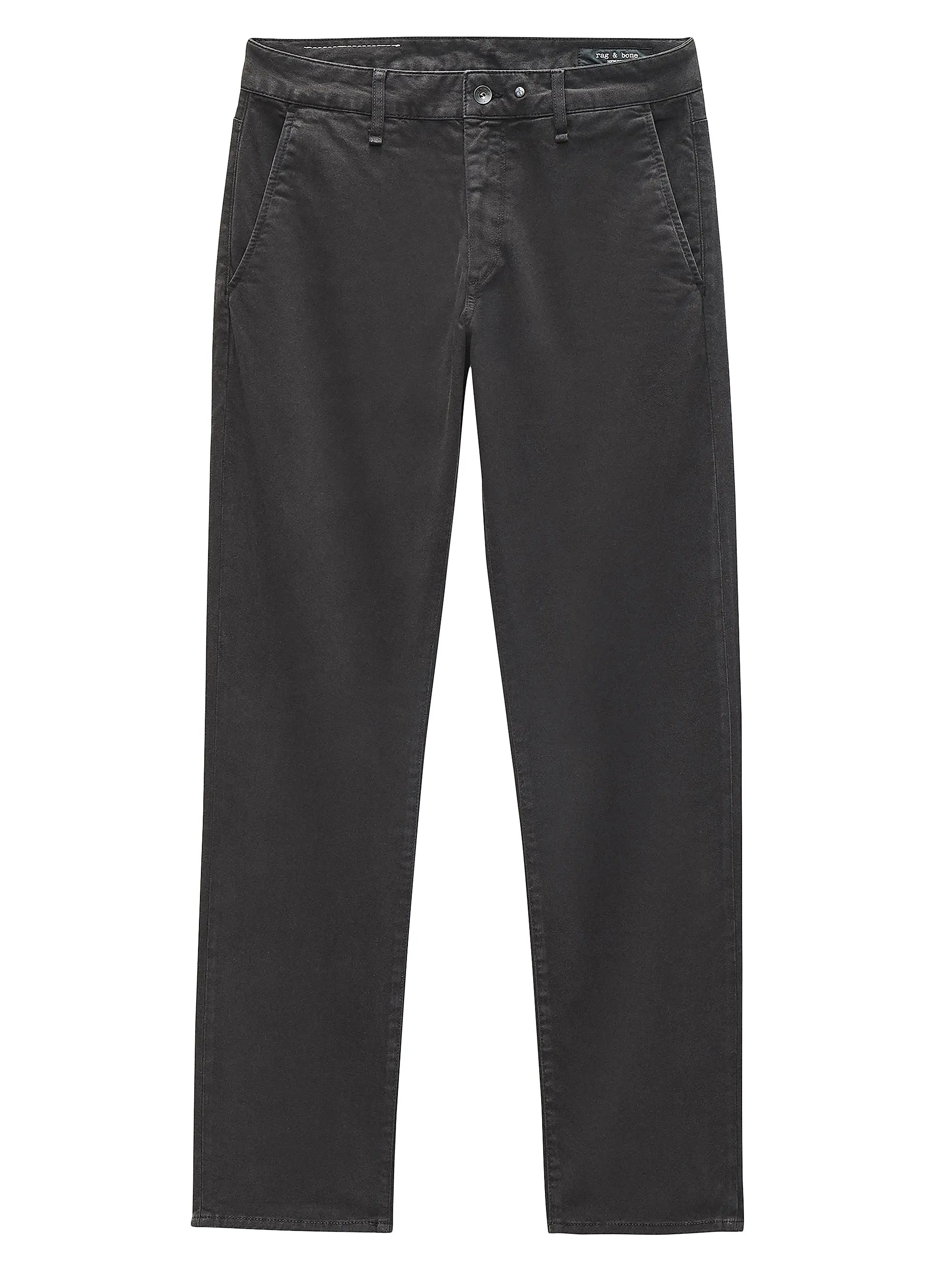rag & bone Fit 3 Stretch-Twill Mid-Rise Straight-Leg Chino Pants | Saks Fifth Avenue | Saks Fifth Avenue