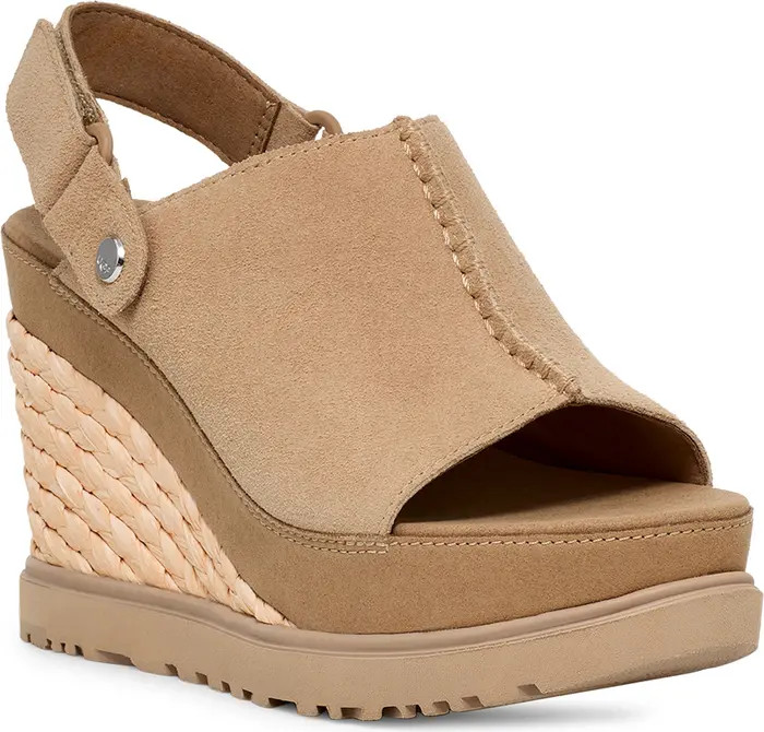UGG® Abbot Wedge Slingback Sandal (Women) | Nordstrom | Nordstrom