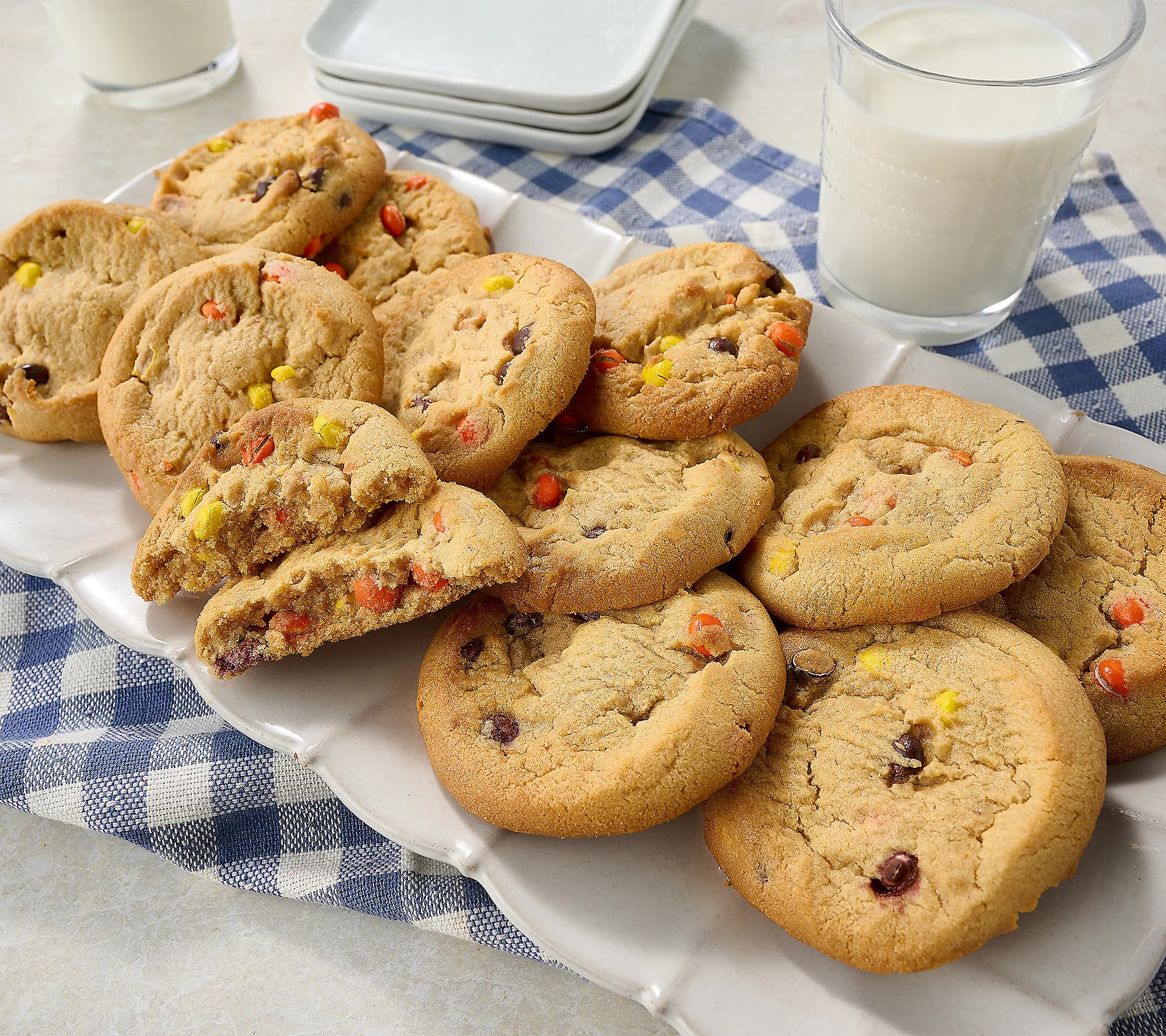 David's Cookies 72pc Preformed Large Ready to Bake Dough | QVC