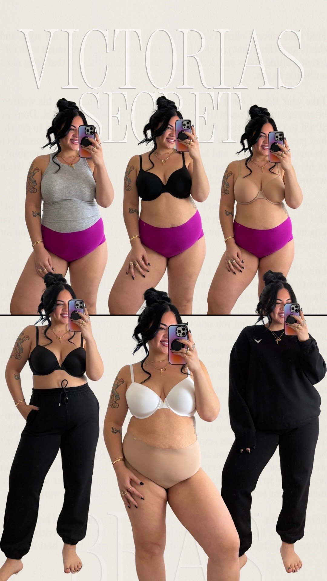 living in @victoriassecret from the inside out. 40C in bras, large in bottoms, xl in sweaters = peak cozy.
#VSPartner

#LTKMidsize #LTKootd #LTKWorkwear