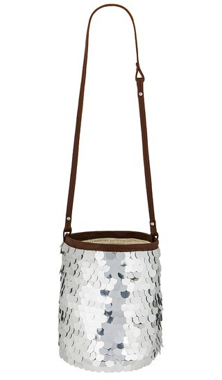 Viajero Sequin Bag in Cognac | Revolve Clothing (Global)