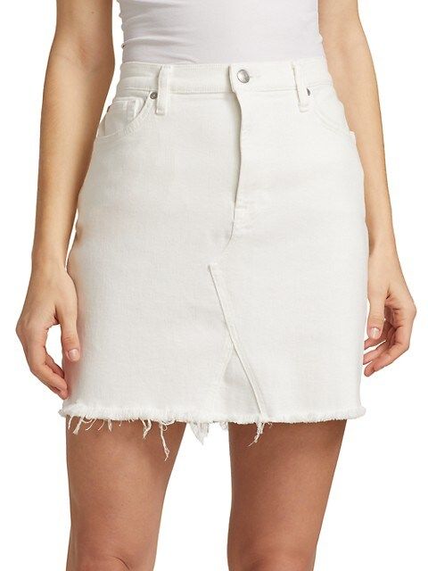 Stretch Denim Miniskirt | Saks Fifth Avenue