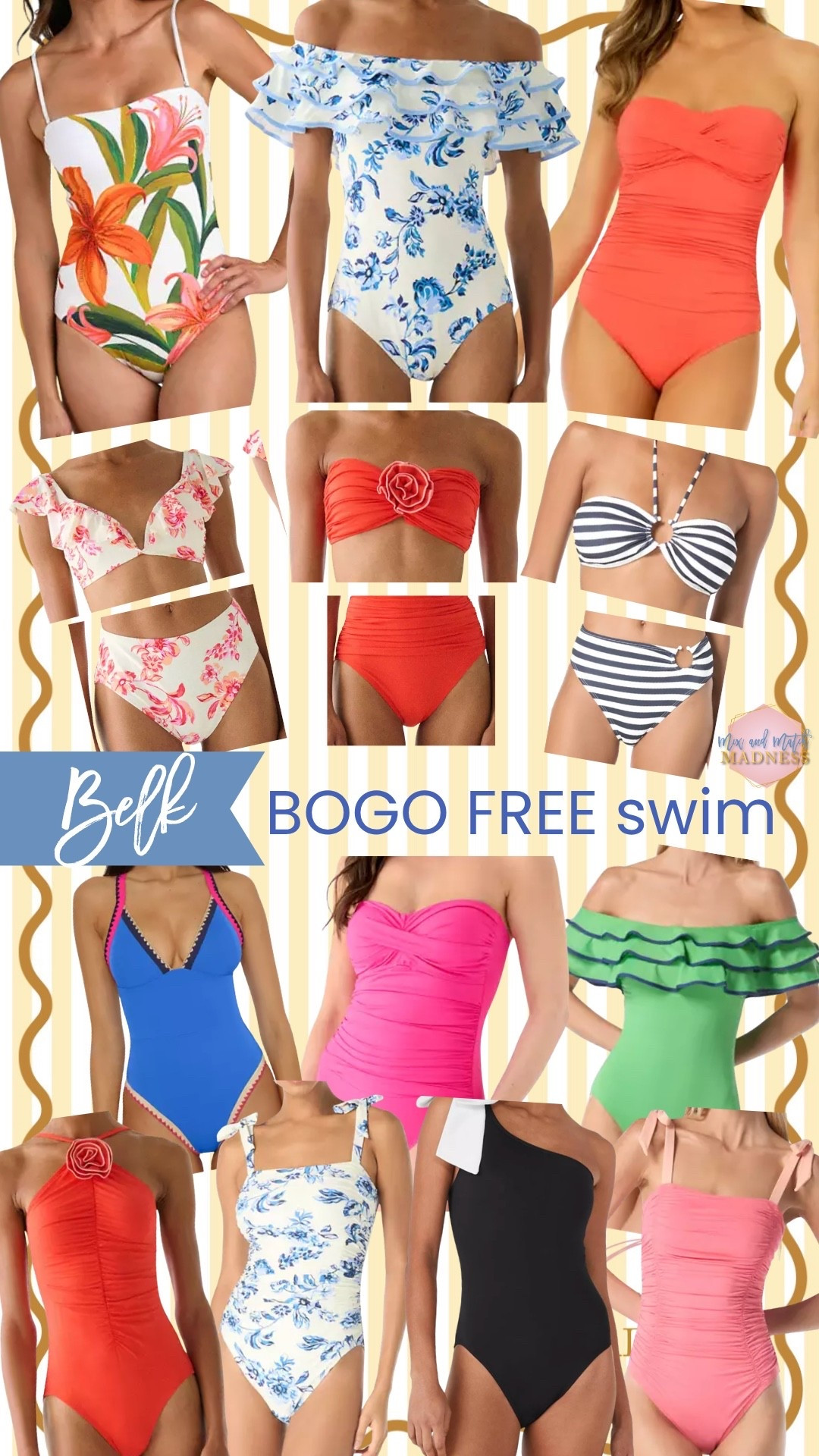Belk BOGO FREE Swim!! I have the red strapless and y’all have been loving it too! ￼

#LTKSaleAlert #LTKOver40 #LTKSeasonal