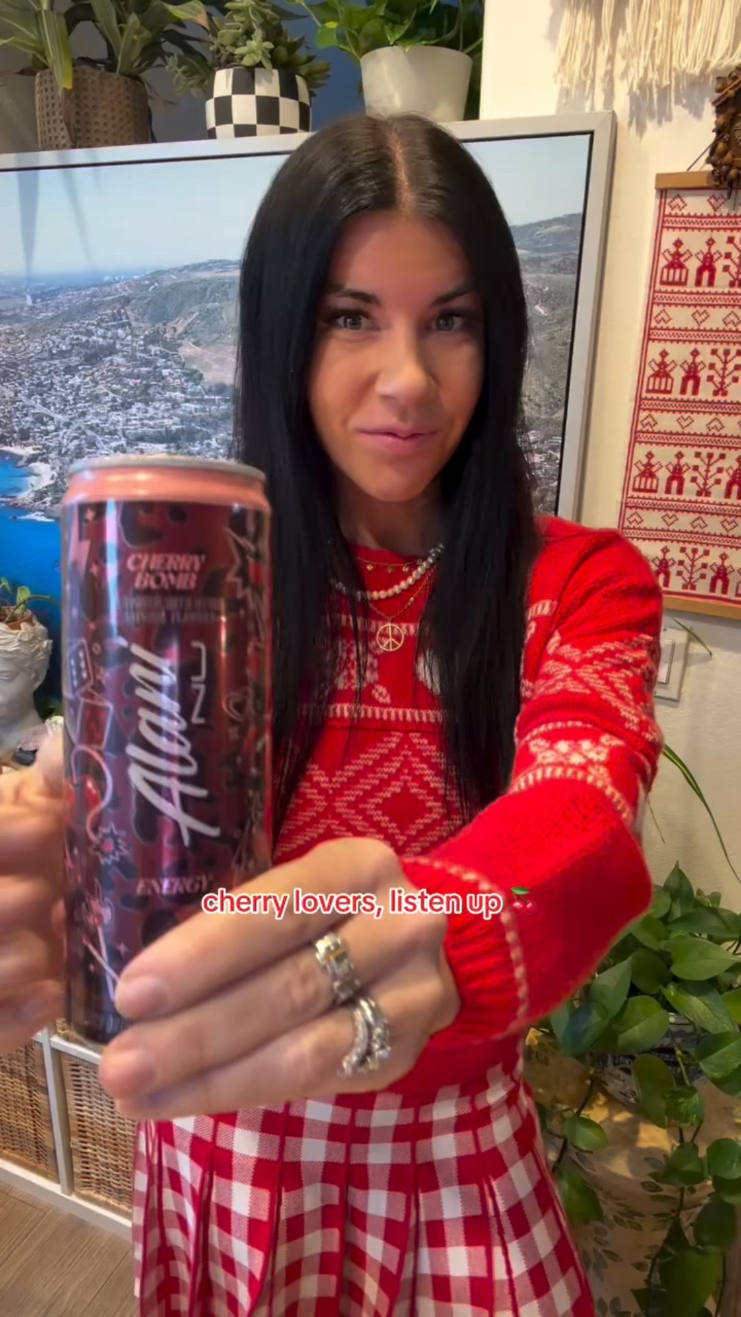 Not an ad, just an energy drink lover reporting back 🍒 Cherry Bomb Alani= smooth, sweet, no weird aftertaste…10/10 for me #alaninuenergy #cherrybomb #energydrinkreview