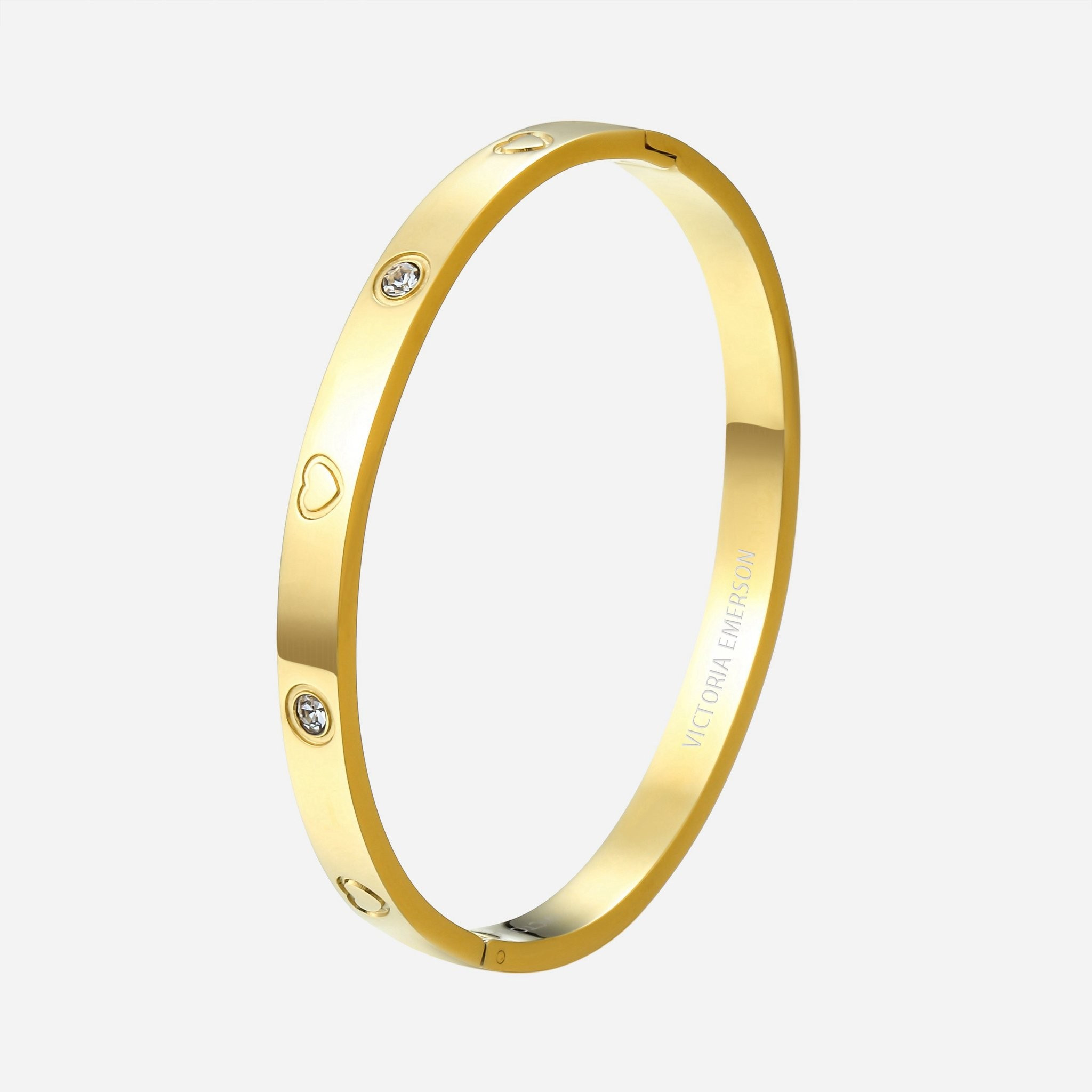 Simplicity Crystal Bangle | Victoria Emerson