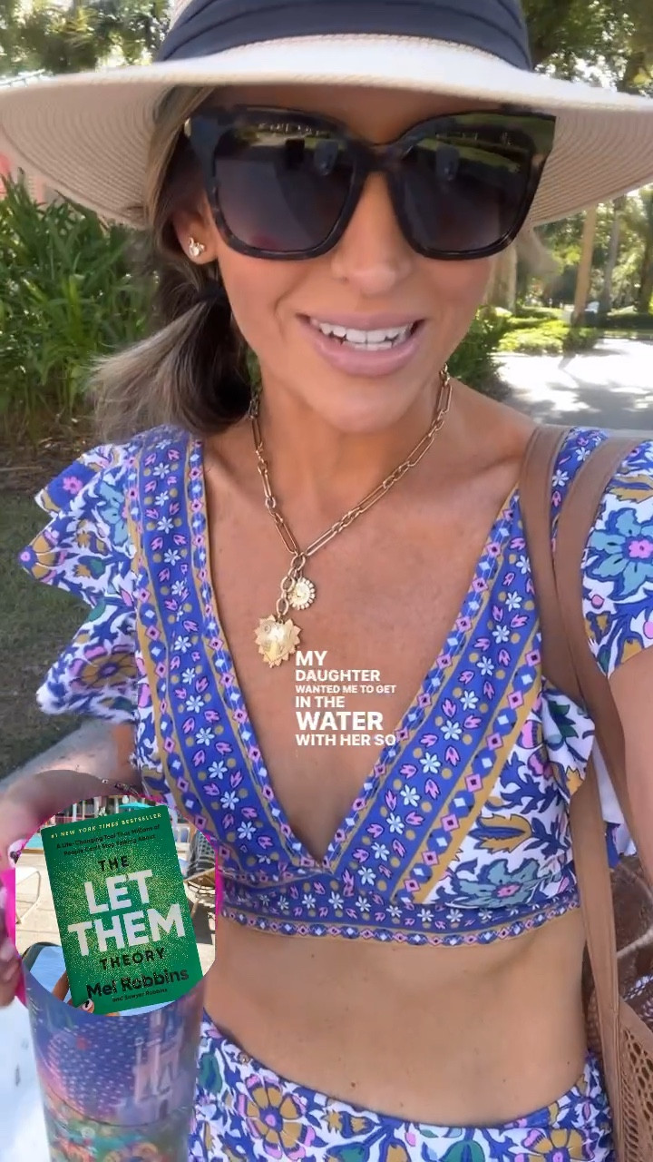 Love this high waisted two piece swimsuit! So flattering! Love it for vacation, resort wear or summertime! TTS, wearing small

#LTKStyleTip #LTKFindsUnder50 #LTKSwim