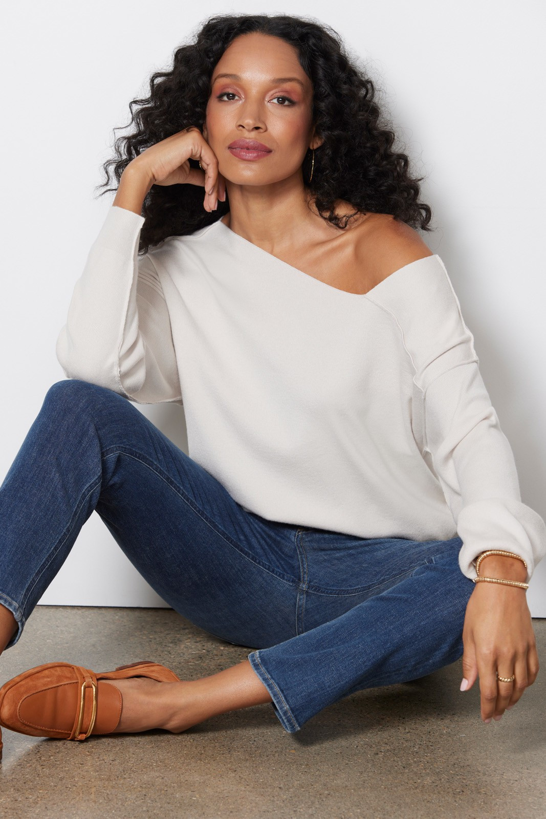 LINE AND DOT Favorite Off Shoulder | EVEREVE | Evereve