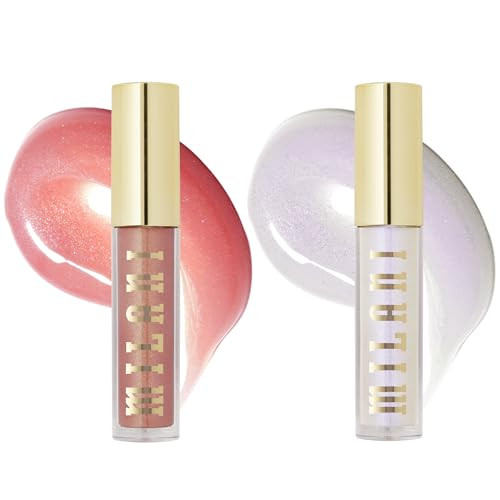 Milani Keep It Full Nourishing Lip Plumper Bundle - Luminoso & Moonlight - Cruelty-Free Lip Gloss for Soft, Fuller-Looking Lips | Amazon (US)