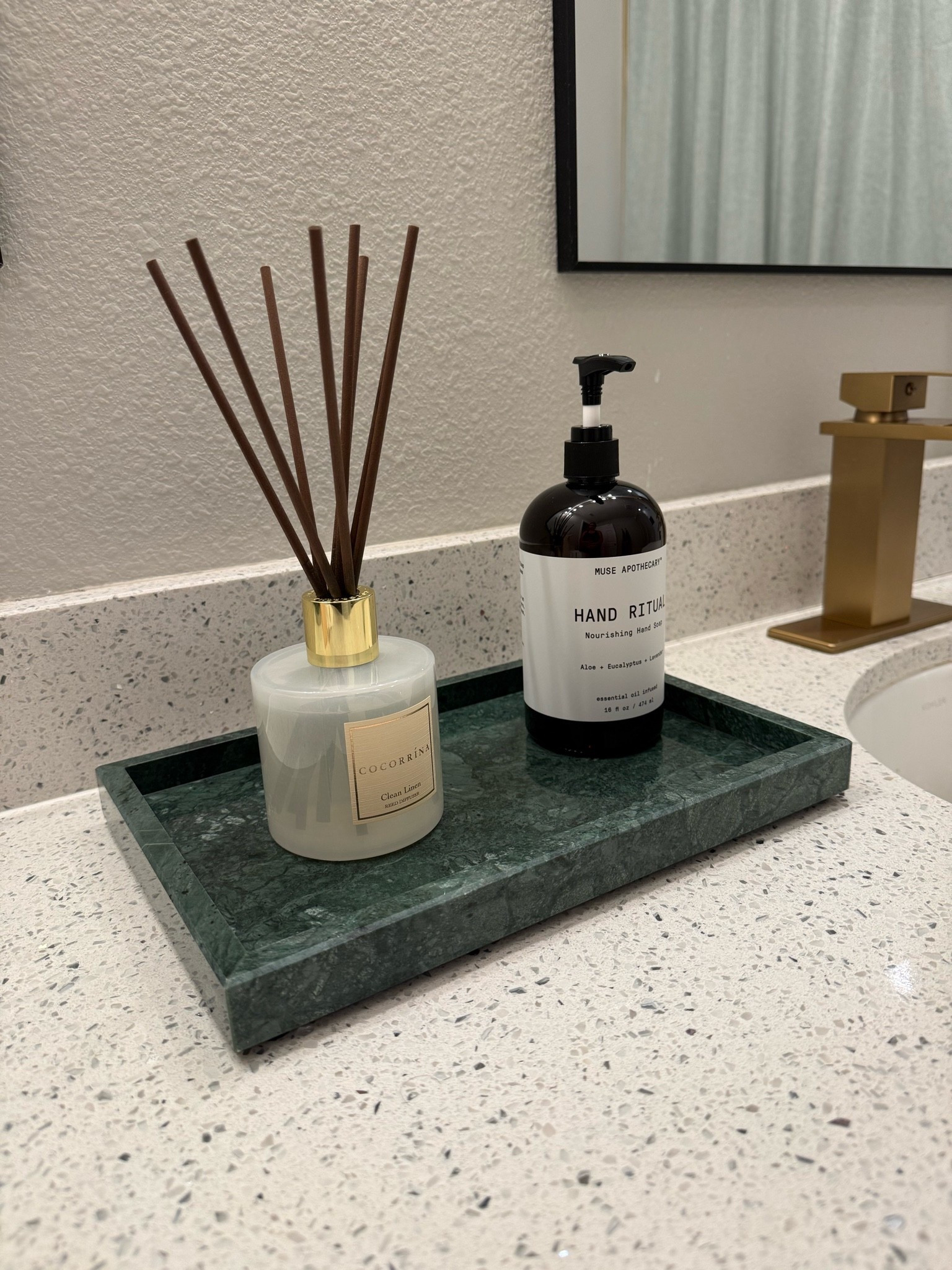 Amazing price on this gorgeous marble tray- I’m using it in the bathroom to hold my soap and diffuser but it’s such a versatile piece! 

Amazon home finds, Amazon bathroom finds, marble home decor, guest bathroom, master bathroom, designer inspired home finds

#LTKHome