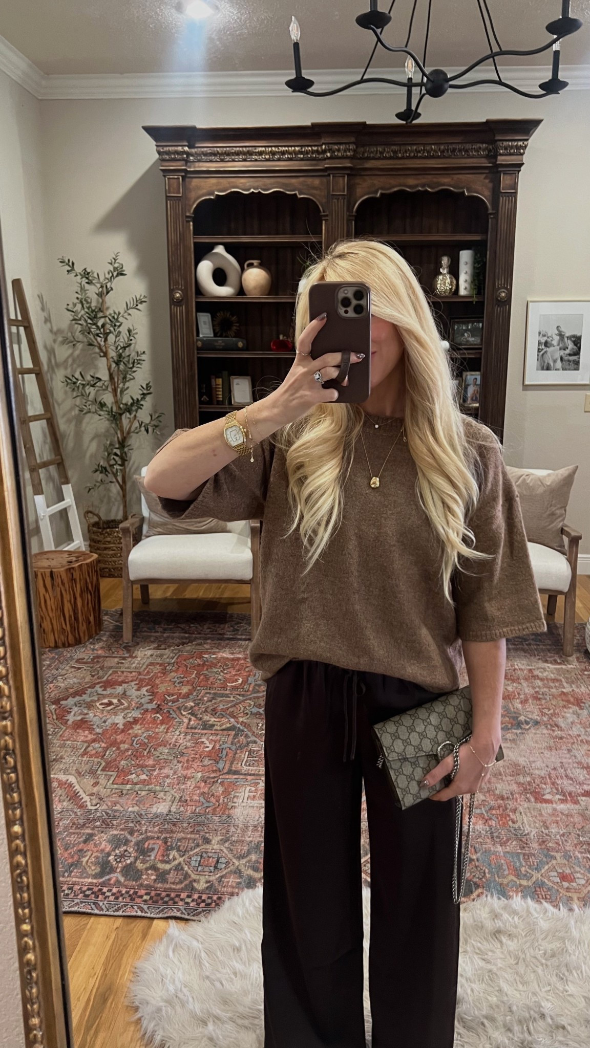 Sweater I have been wearing on repeat🤎 so versatile and great for fall transition weather then layer later. Wearing XS it runs oversized  

#LTKPetite #LTKStyleTip #LTKFindsUnder100