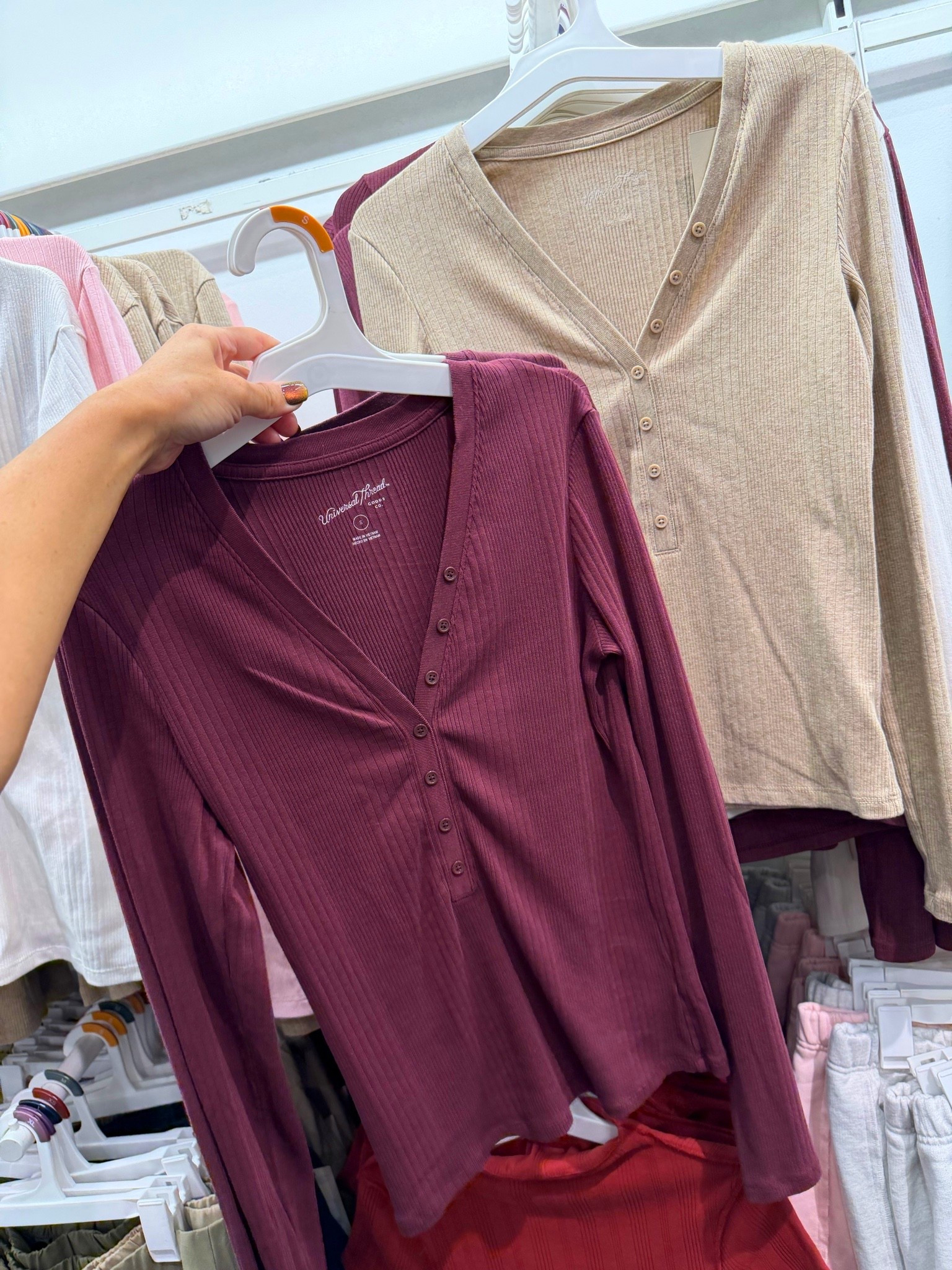 Target Universal Thread Henley Long Sleeve Deep V Neck Button
 Long Sleeve Shirts @Target #targetstyle #newattarget #falltops #henleyshirts

#LTKgrwm #LTKootd #LTKTravel
