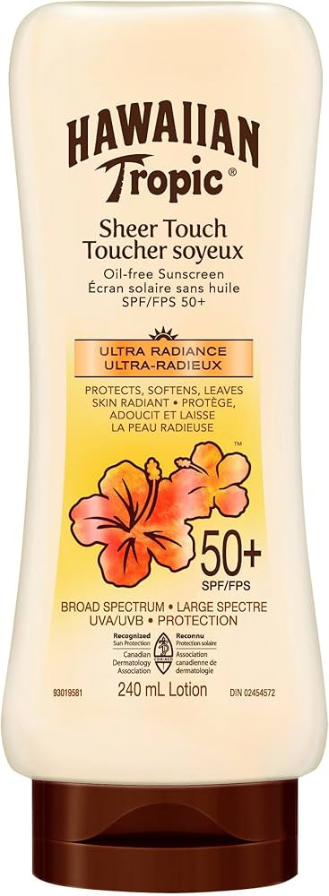 Hawaiian Tropic Sheer Touch Sunscreen Lotion, Spf 50+ 240Ml Lotion, 240 Milliliters | Amazon (CA)