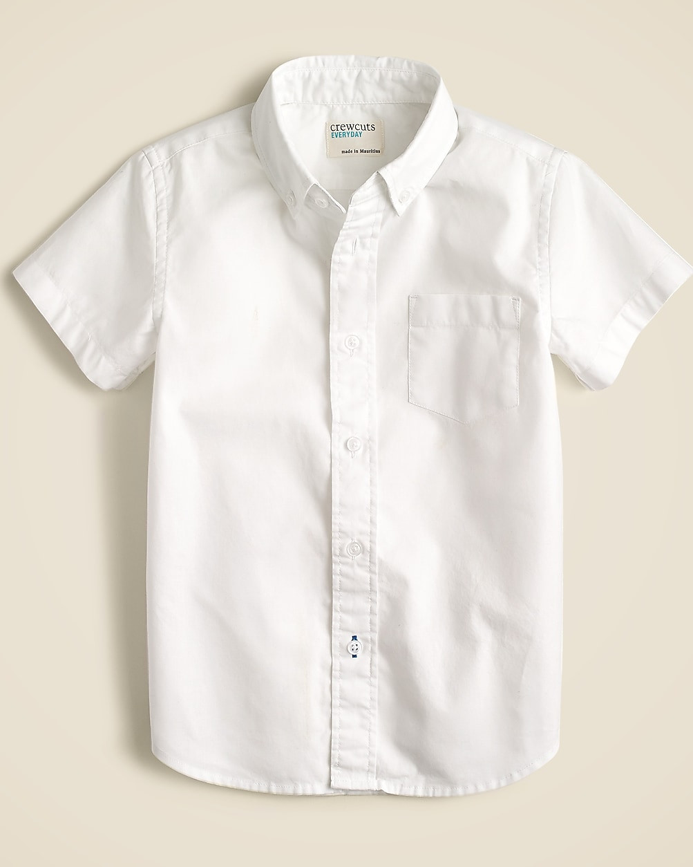 Kids' short-sleeve stretch poplin button-down | J. Crew US