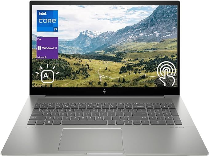 HP 2023 Newest Envy Laptop, 17.3" FHD Touchscreen, 13th Gen Intel Core i7-13700H Processor, 64GB ... | Amazon (US)