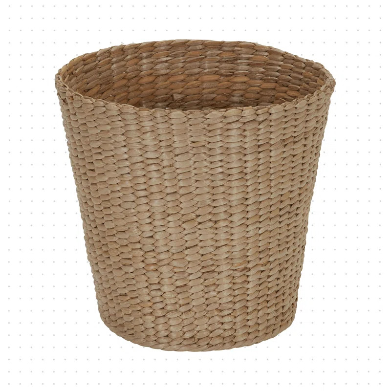 Lola Wicker Open Waste Basket | Wayfair North America