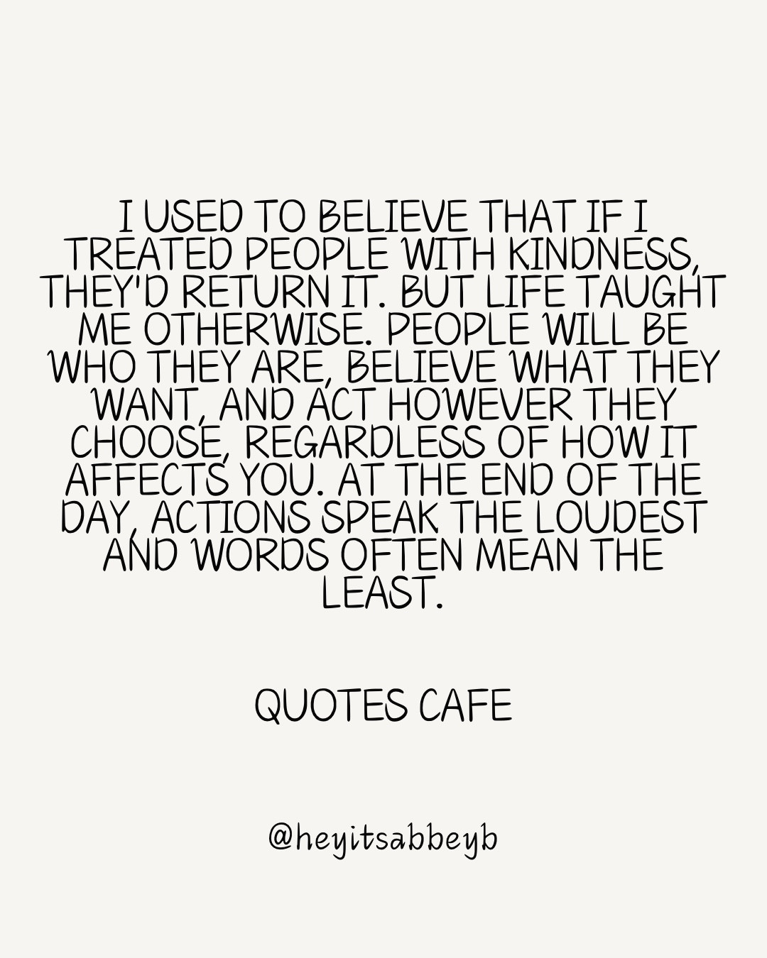 Read that one again! Actions will always speak louder than words. 



#quote #quotes #quoteoftheday #quotess #motivationalquotes #dailyquotes #dailyquote #dailyquotesforyou #quotesaboutlife #quotestoliveby #quotestagram #quotesdaily #quotesdailylife  

 #LTKstorytime #LTKU #LTKFindsUnder50