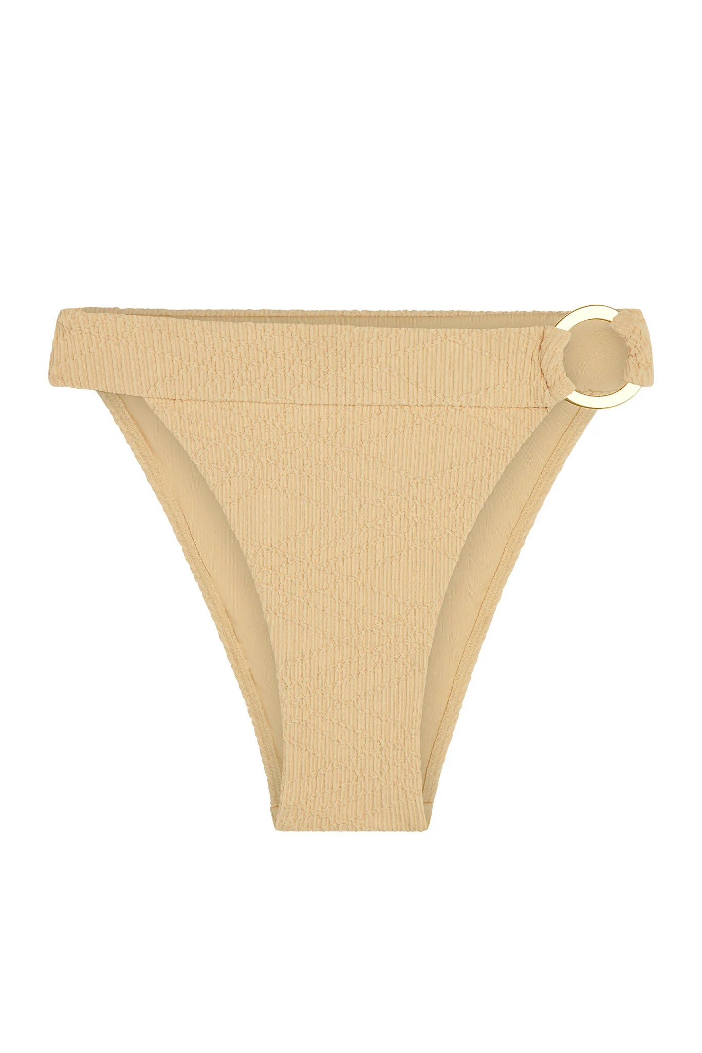 Antigua Bottom - Raffia Summer Plaid | Monday Swimwear