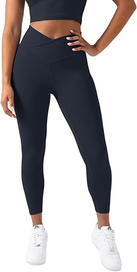 YITTY Active Women's Ultraluxe Crossover High-Waist Legging, Athleisure, 4-Way-Stretch | Amazon (US)