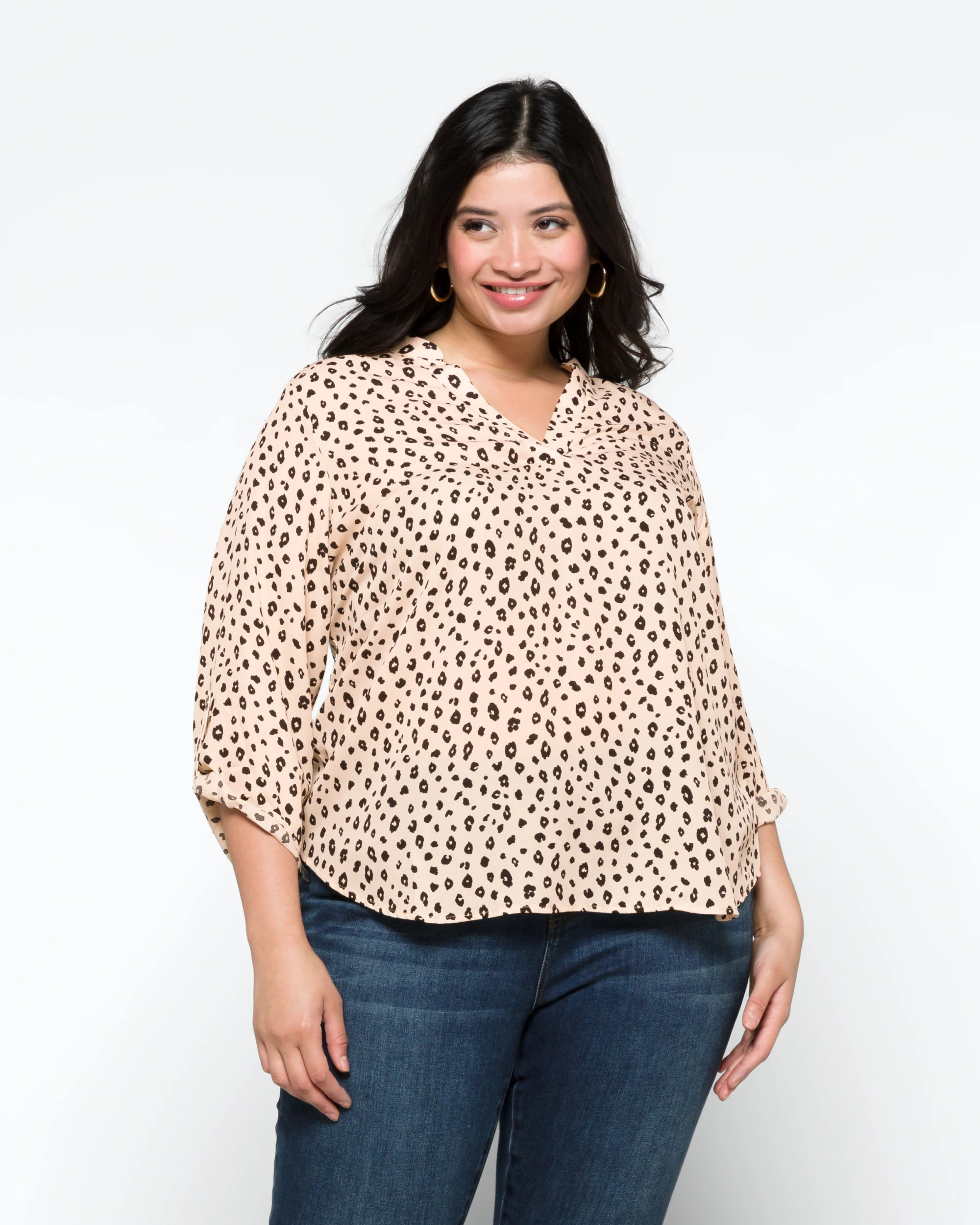 Warren Split Neck Blouse | Stitch Fix