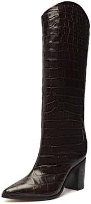 SCHUTZ Women's Maryana Block Boots | Amazon (US)