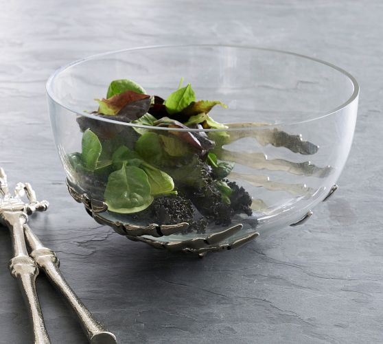 Skeleton Salad Bowl | Pottery Barn (US)