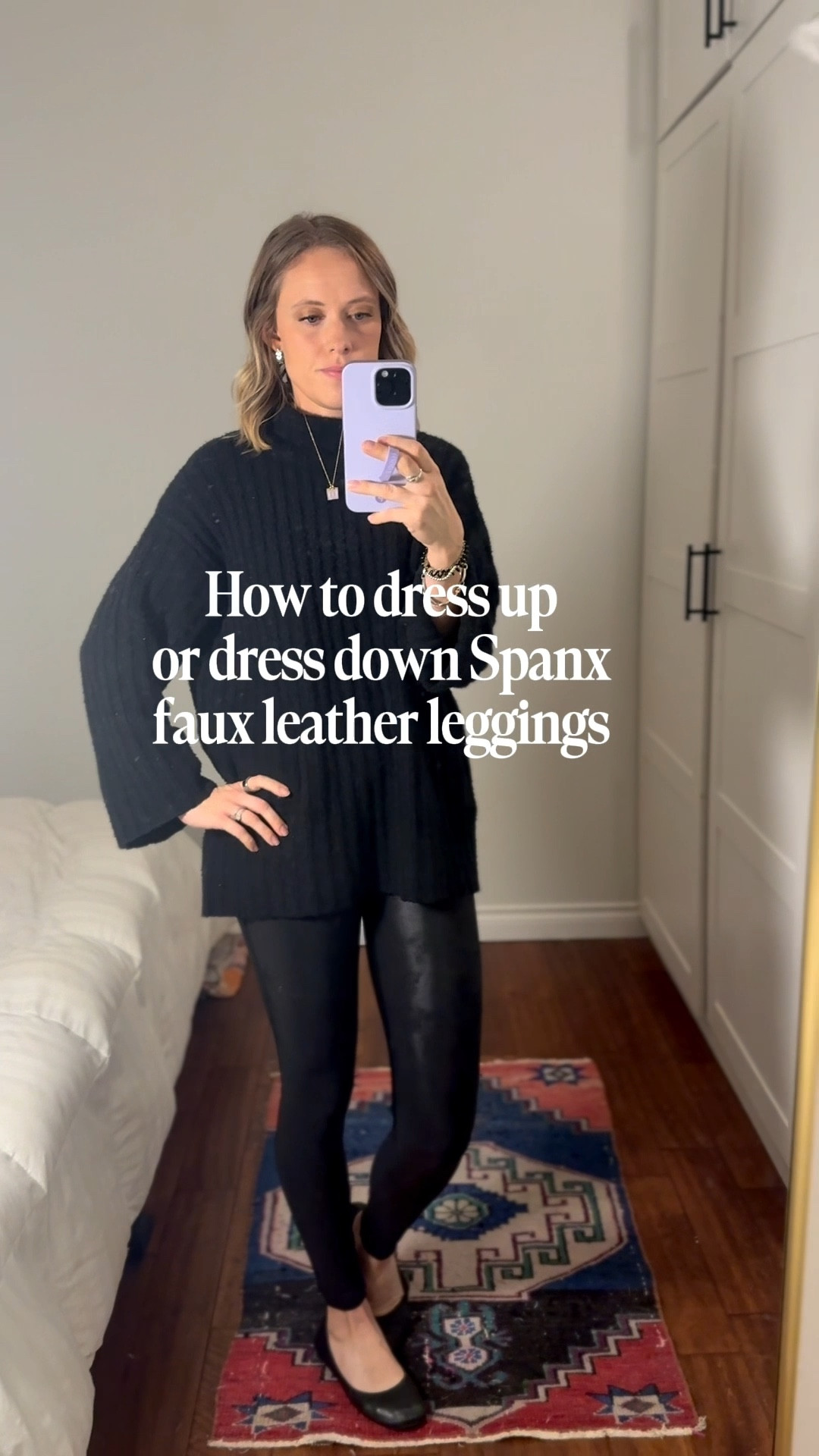 I LOVE my Spanx faux leather leggings, I’ve had them for years and they are a staple in my closet. You can wear them with a casual outfit or dress them up! They’re on sale right now for Black Friday, now is the best time to grab them! 

#LTKSaleAlert #LTKootd #LTKCyberWeek