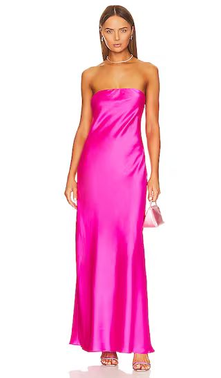 Taylor Tube Dress in Hot Pink | Revolve Clothing (Global)