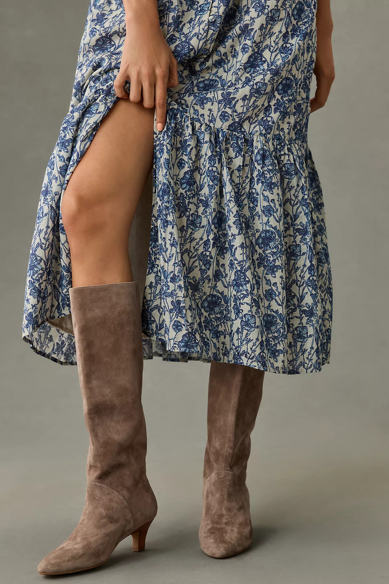Silent D Erena Kitten-Heel Boots | Anthropologie (US)