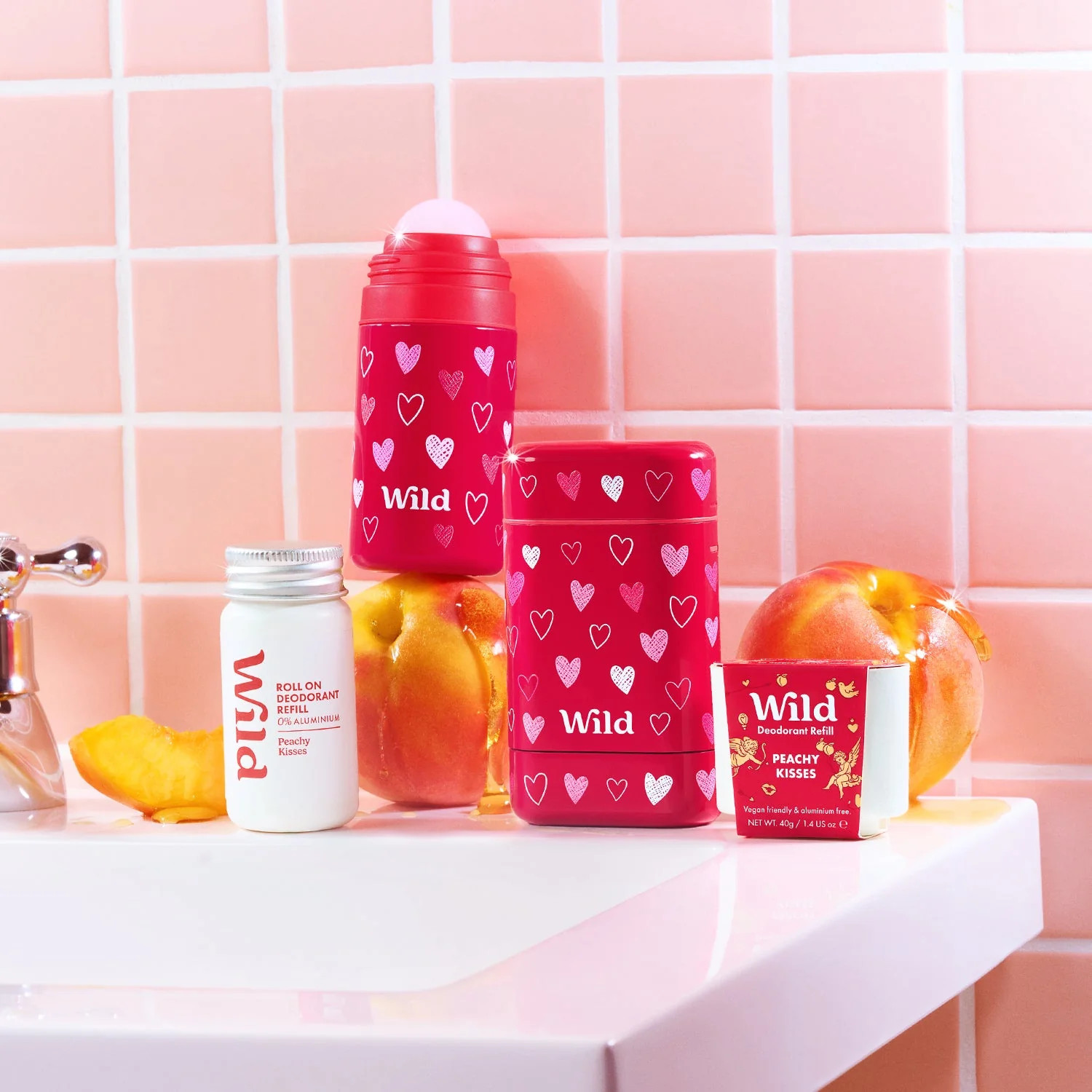 Valentines Deodorant Giftset | Wild Cosmetics