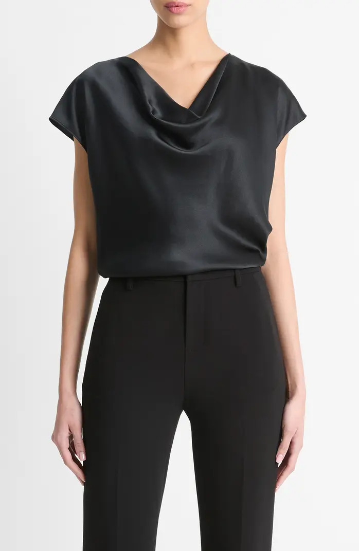Cowl Neck Silk Blouse | Nordstrom