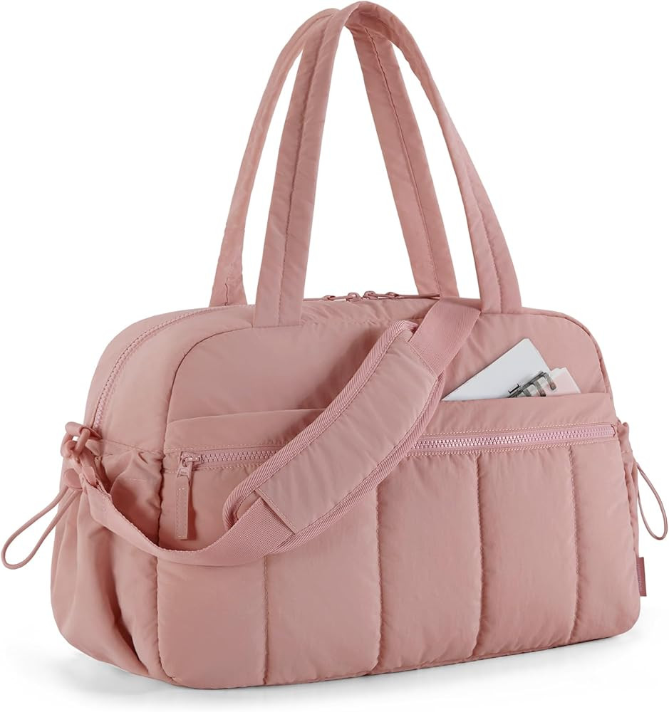 BAGSMART Gym Bag for Women, Duffle Bag for Travel with Wet Pocket, Carry on Weekender Bags for Wo... | Amazon (US)