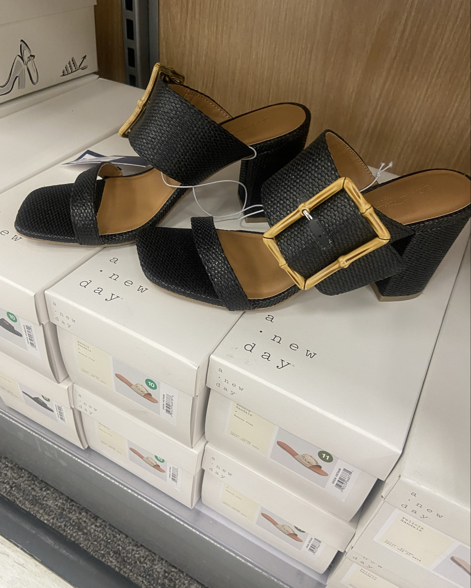 Sandals - mule heel sandals, also in beige; I love the buckle detail! 

#heel #summerheel #strawheel 
#LTKstyletip #LTKU #LTKover40 #LTKSeasonal 

https://liketk.it/4CxC7

#LTKxTarget #LTKshoecrush #LTKfindsunder50