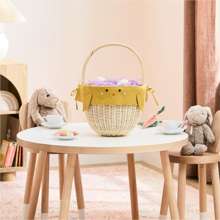 Woven Easter Basket w/ Liner | West Elm (US)