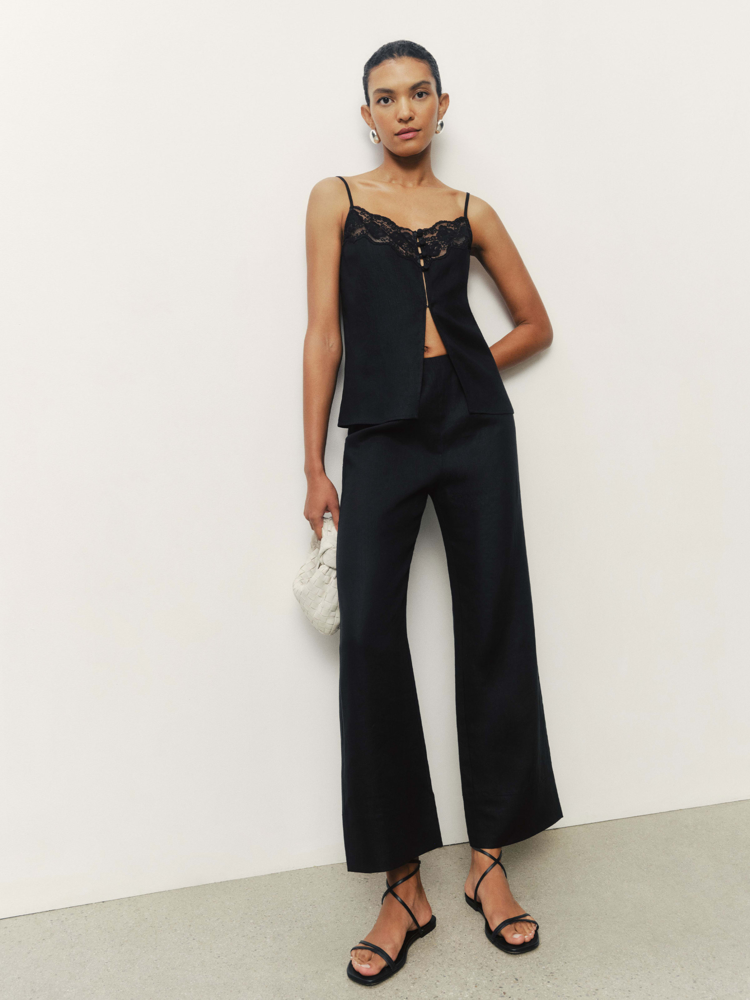 Tess Linen Two Piece | Reformation (Global)