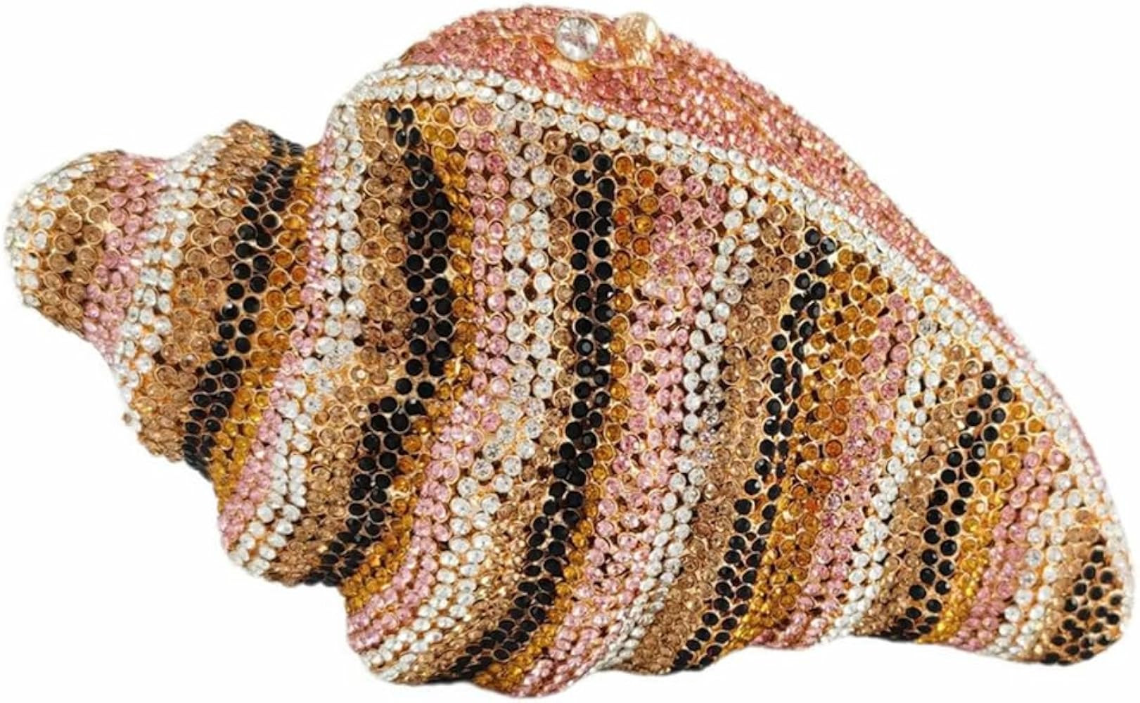 Women Summer Fish Conch Rhinestone Bag Dinner Handbag Sparkly Beach Shell Crystal Evening Clutch ... | Amazon (US)